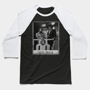 Soul Train // old school minimalist Baseball T-Shirt